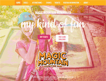 Tablet Screenshot of magicmountain.net.au